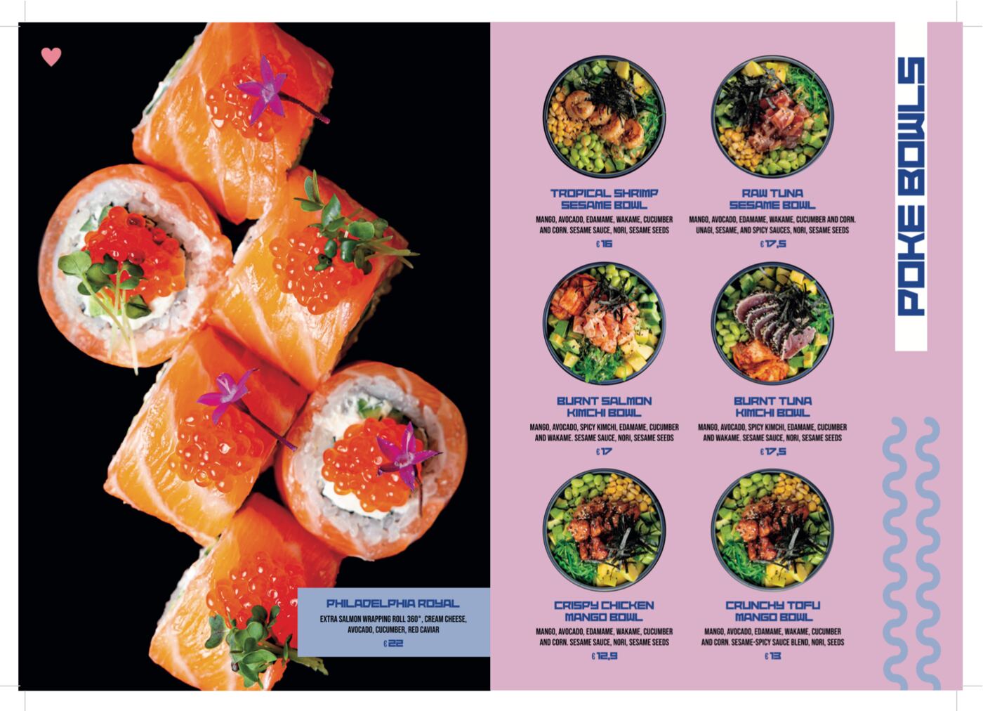 Kitchen menu page 3