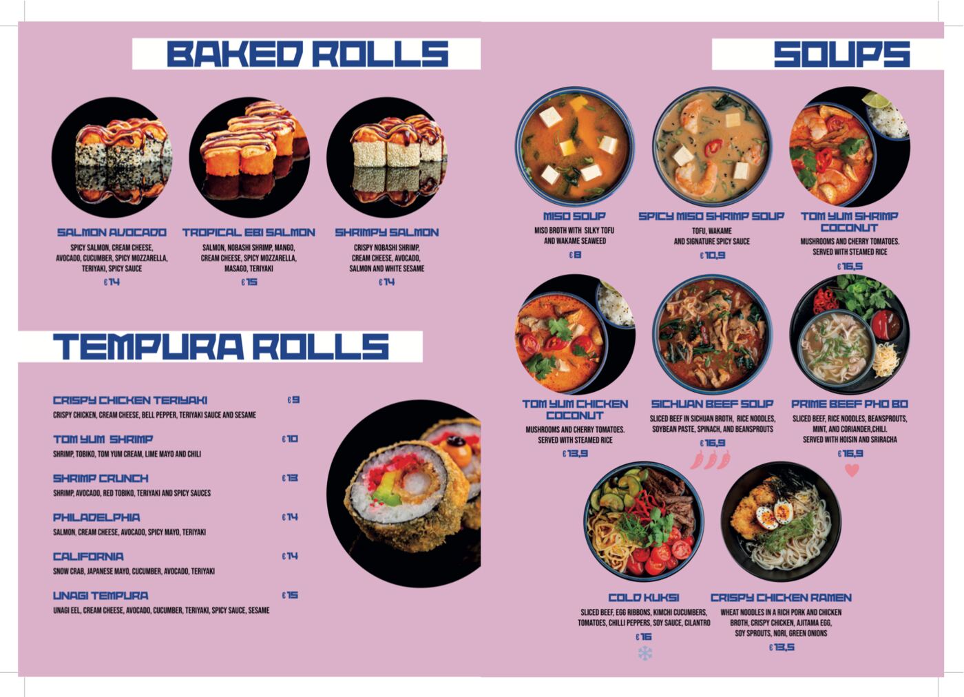 Kitchen menu page 5