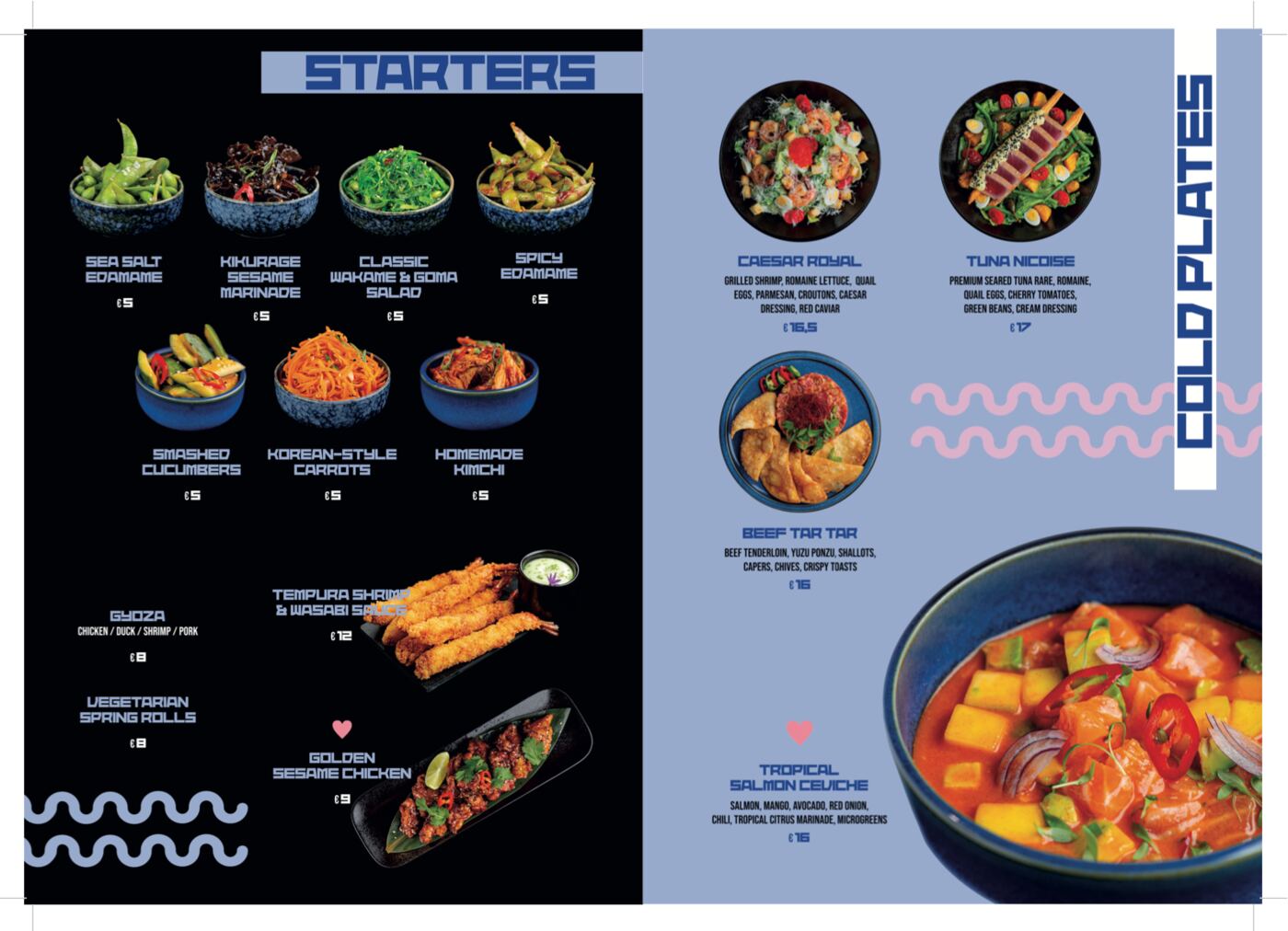 Kitchen menu page 7